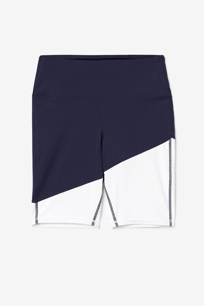 Fila Marley Bike Navy Shorts Womens - NZ 07169-XJEL